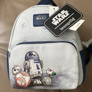 NWT Star Wars Loungefly Mini Backpack